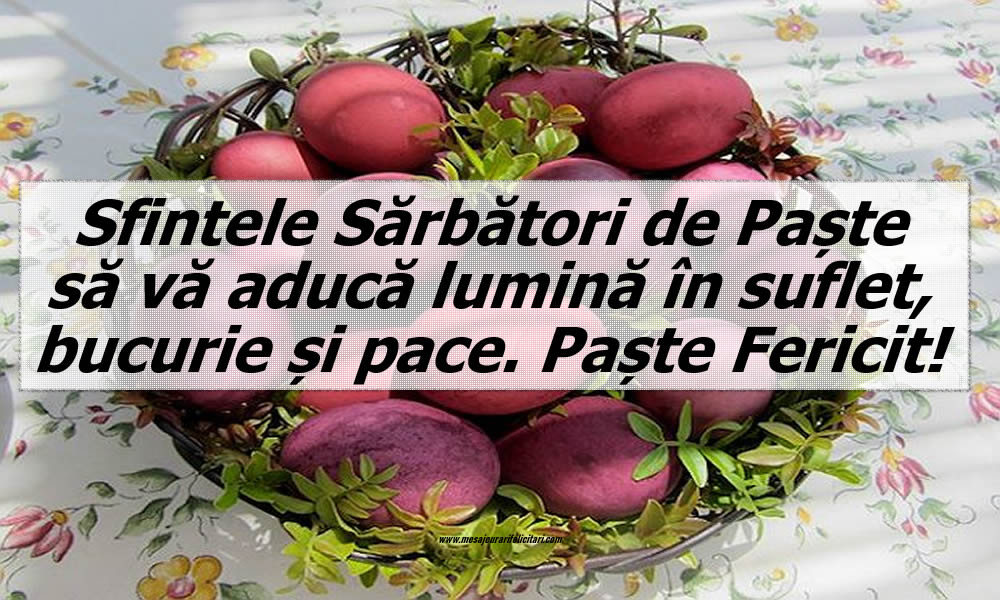 Paște Fericit!