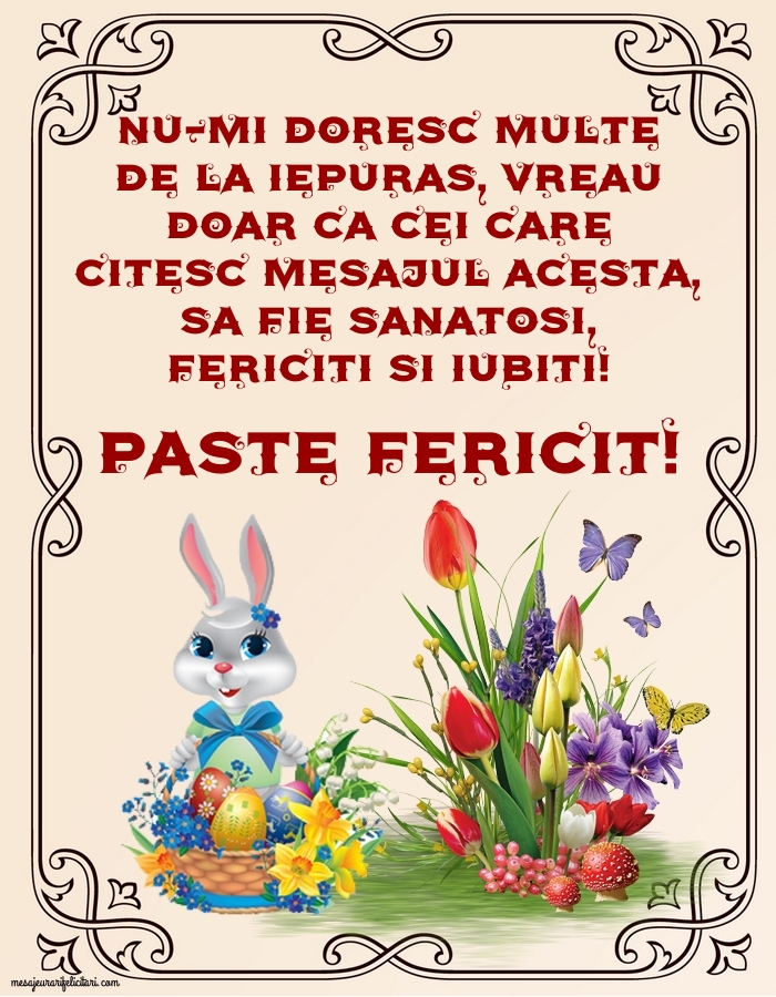 Paste Fericit!