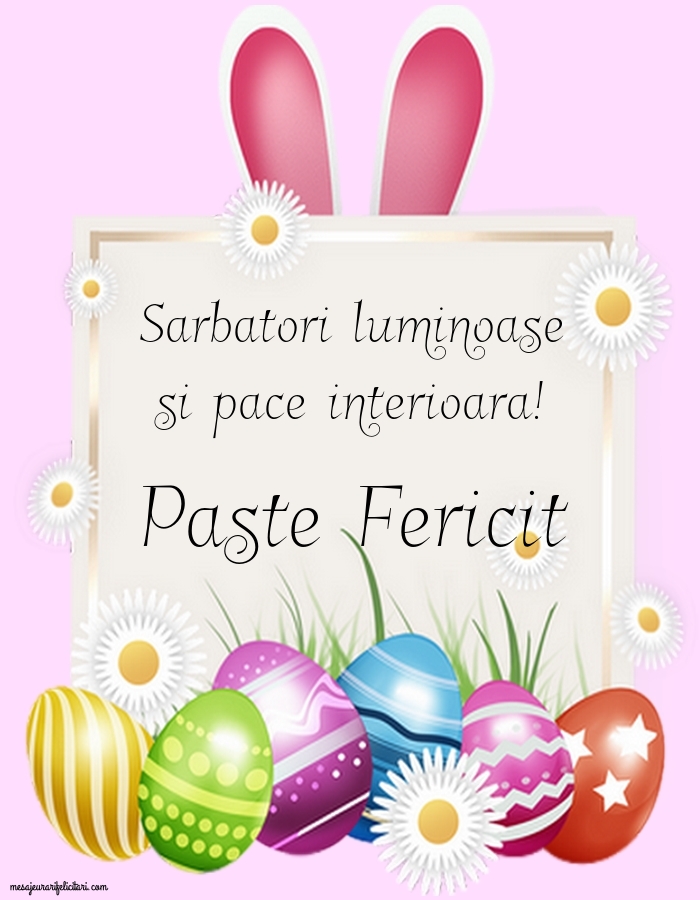 Paste Fericit impreuna cu familia ta!