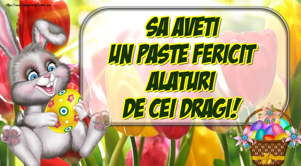 Sa aveti un Paste Fericit alaturi de cei dragi!