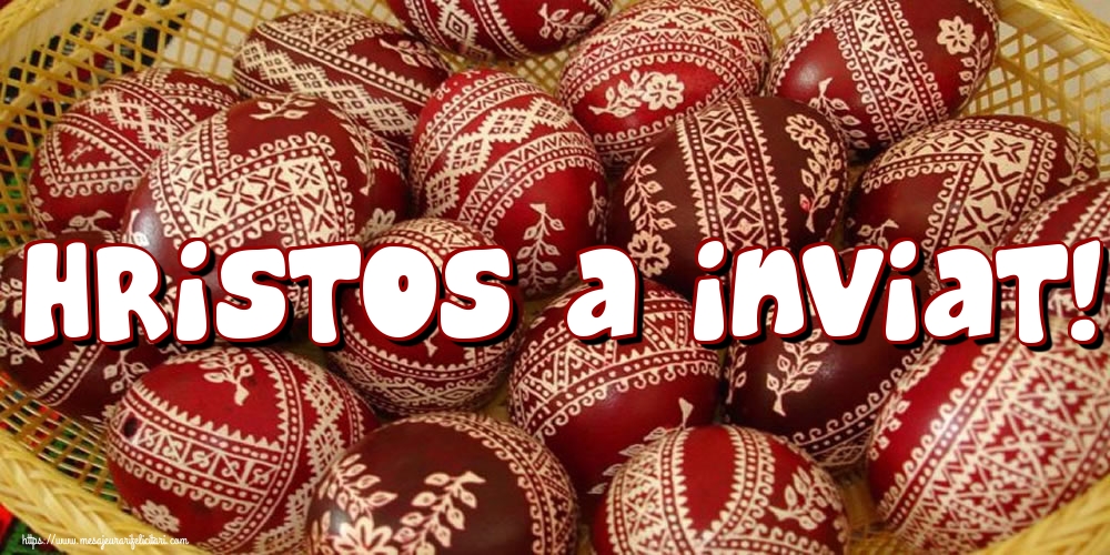 Hristos a inviat!