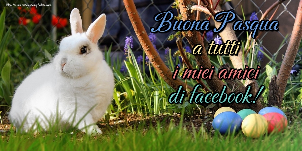 Felicitari de Paste in Italiana - Buona Pasqua a tutti i miei amici di facebook!