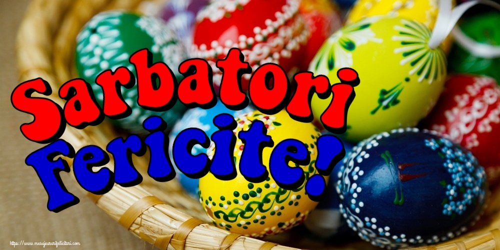 Sarbatori Fericite!