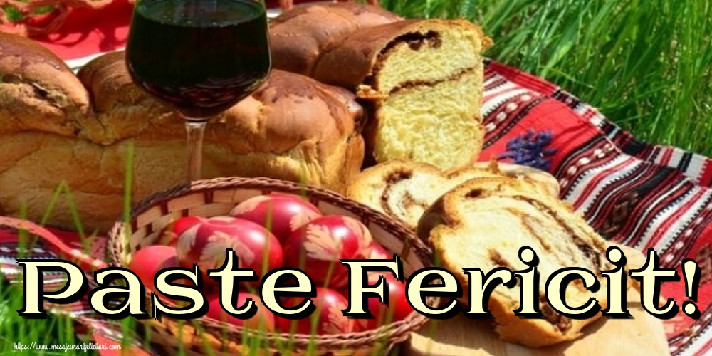 Paste Fericit!