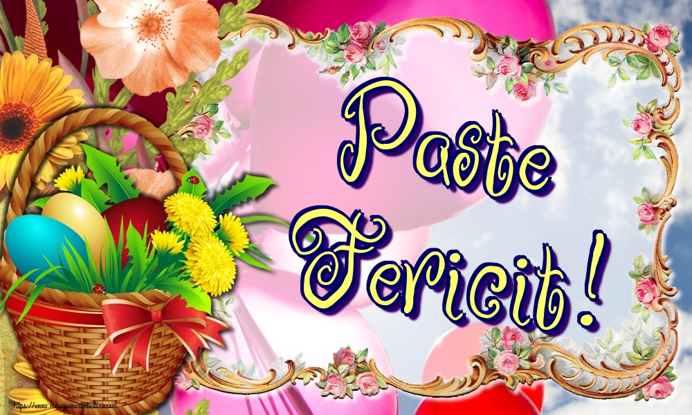Paste Fericit!