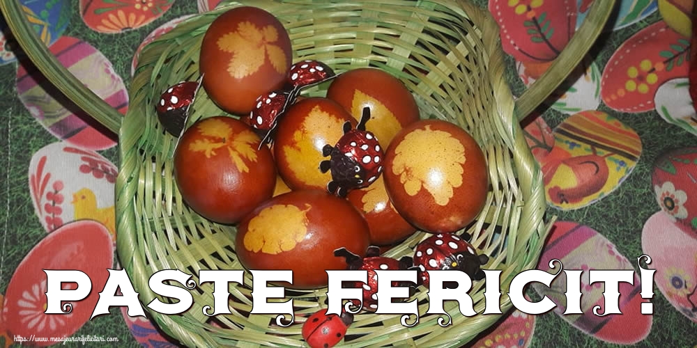 Paste Fericit!