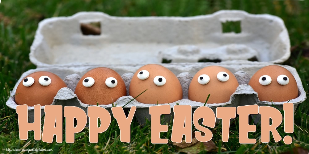 Felicitari de Paștele Catolic - Happy Easter!