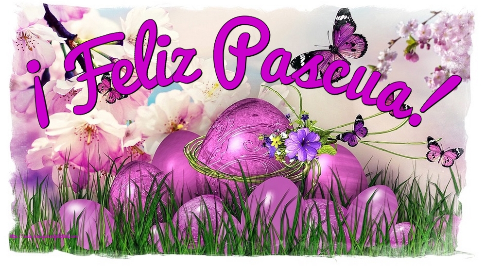 ¡Feliz Pascua!