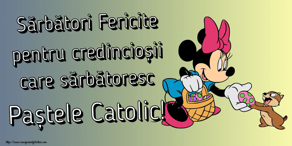 Felicitari de Paștele Catolic - Sărbători Fericite pentru credincioșii care sărbătoresc Paștele Catolic!