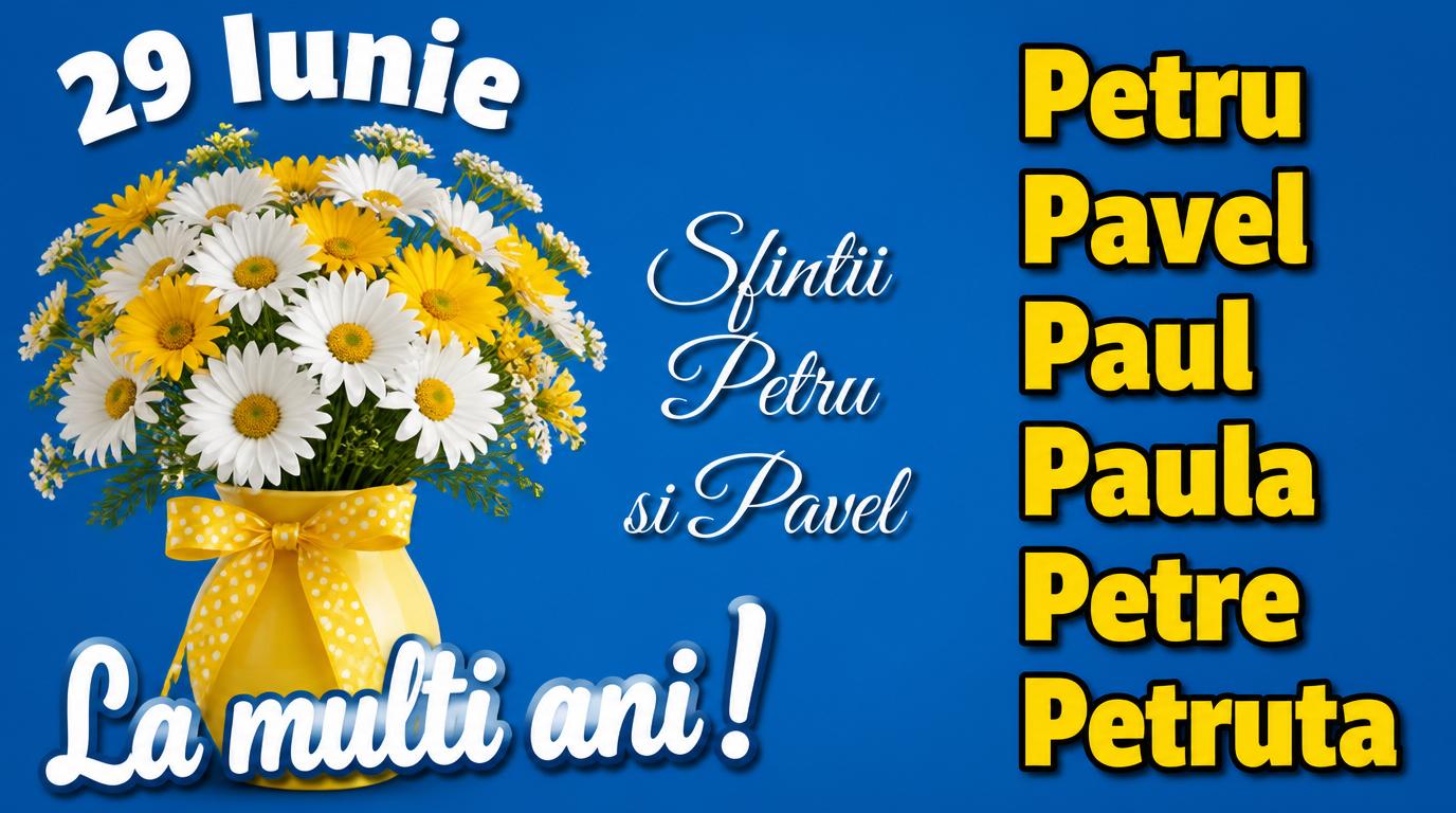 29 Iunie - Sfintii Petru si Pavel