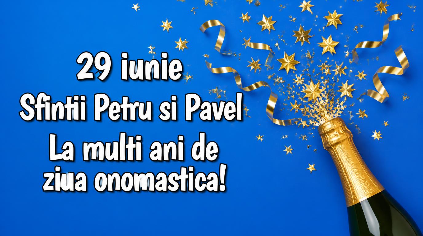 29 Iunie Sfintii Petru si Pavel La multi ani de ziua onomastica!