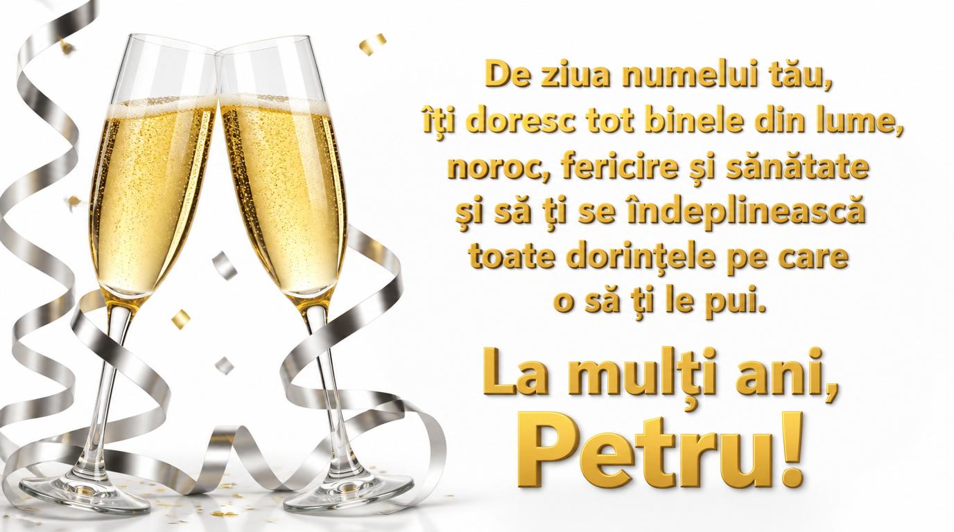 La mulți ani, Petru!