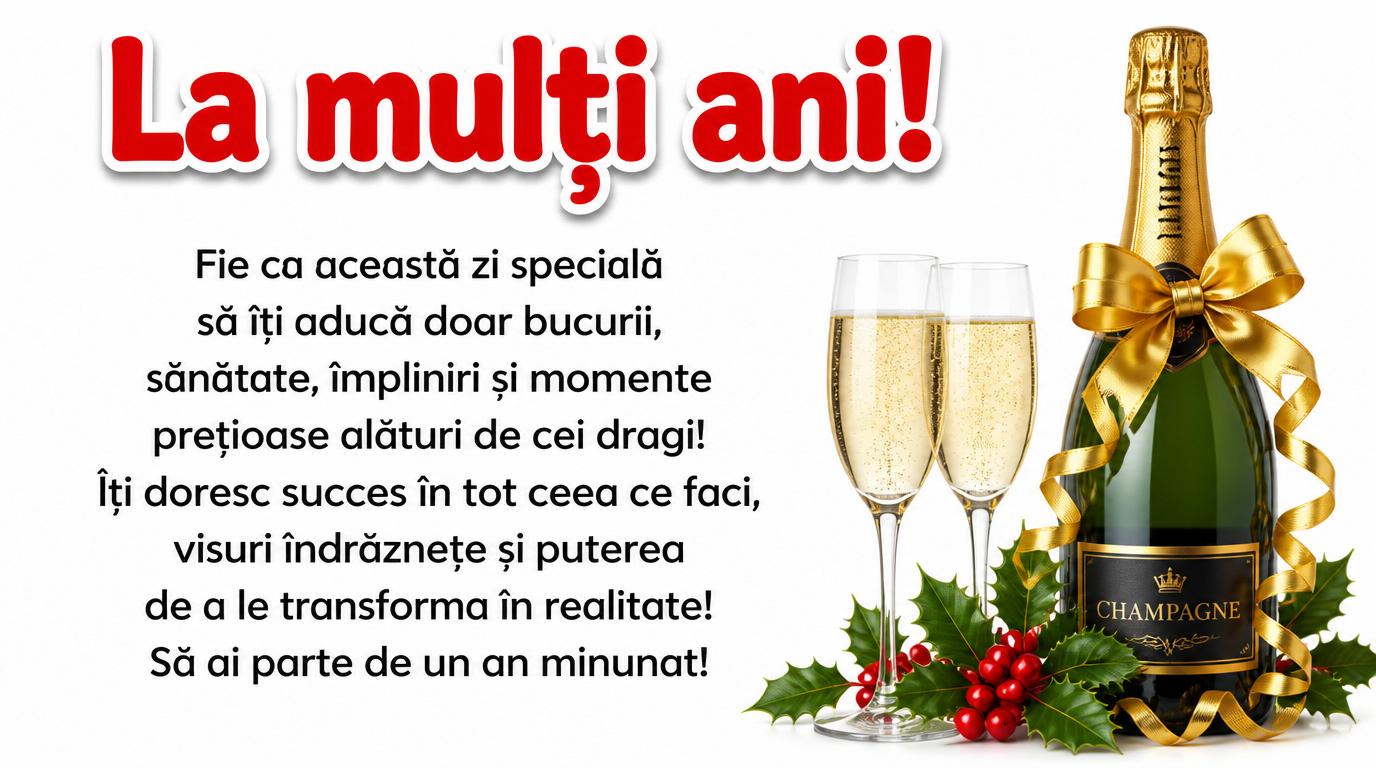 La mulți ani!
