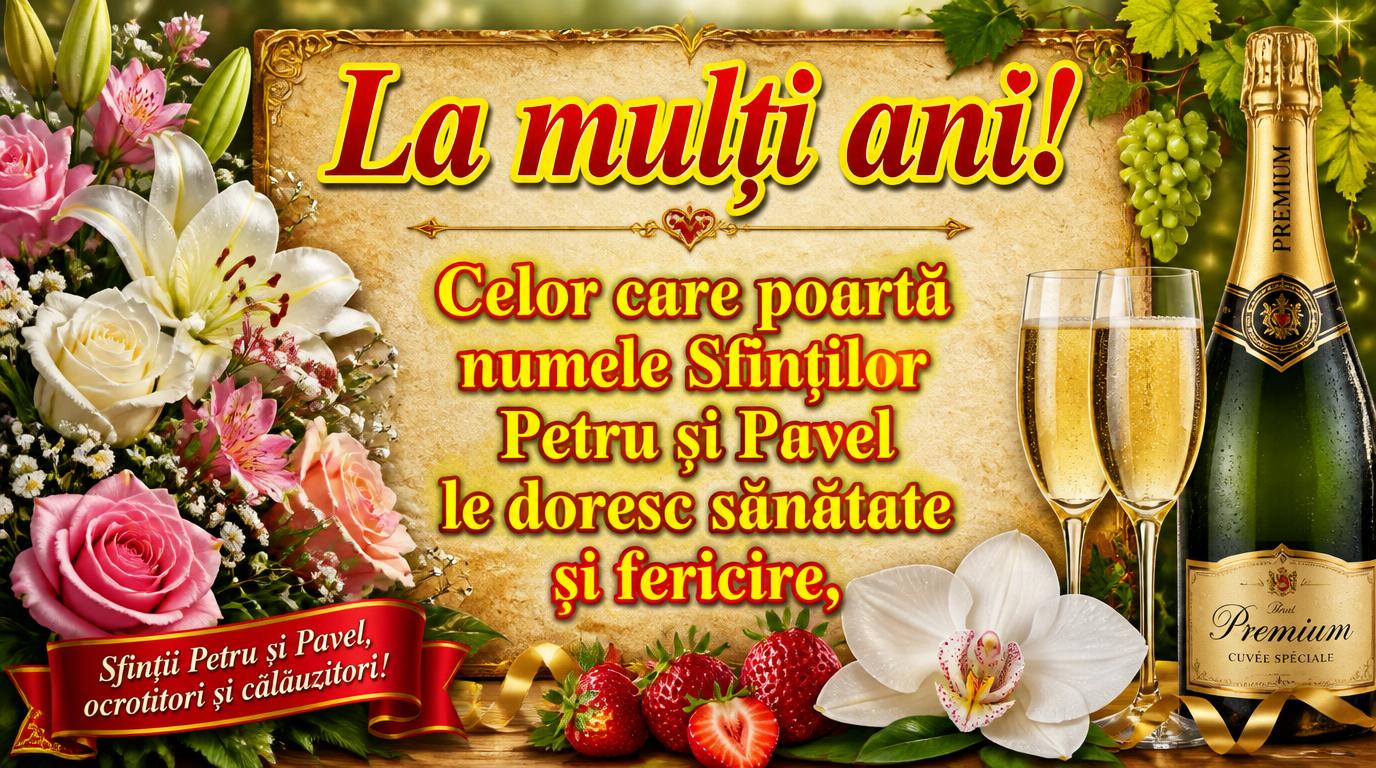 La mulți ani!