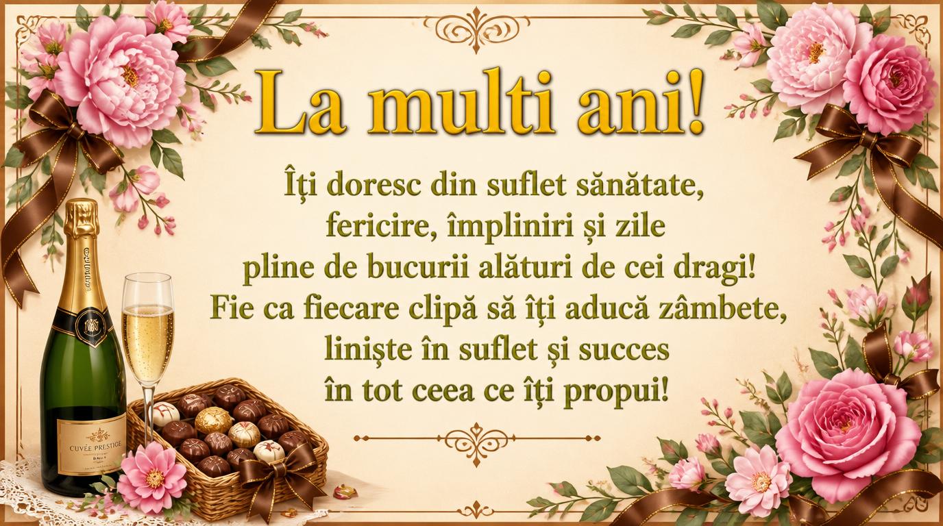 La mulți ani!