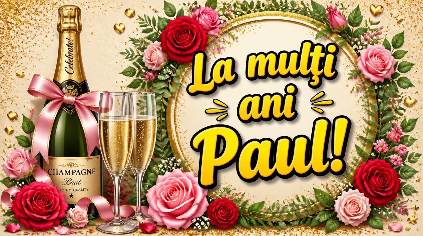 La mulți ani Paul!