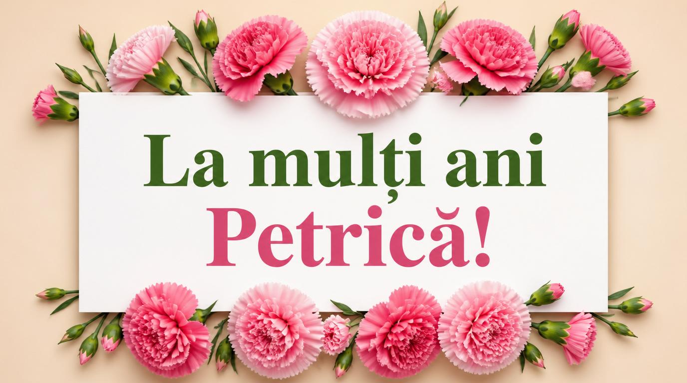 La mulți ani Petrică!
