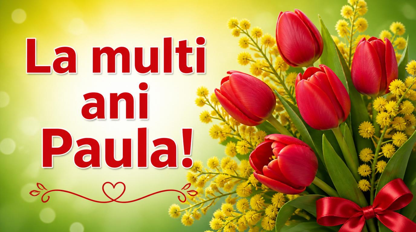 La multi ani Paula!