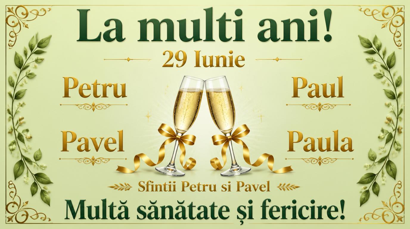29 Iunie - Sfintii Petru si Pavel