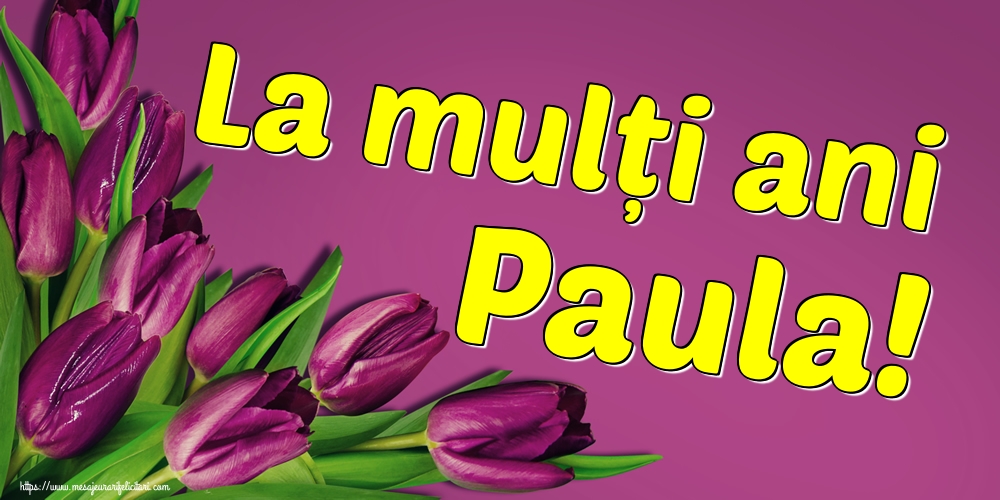 Felicitari de Sfintii Petru si Pavel - La mulți ani Paula! - mesajeurarifelicitari.com