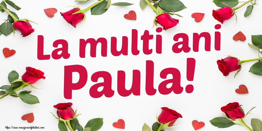 Felicitari de Sfintii Petru si Pavel - La multi ani Paula! - mesajeurarifelicitari.com