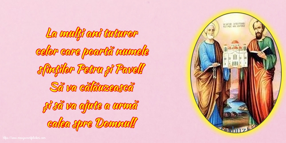 La multi ani tuturor