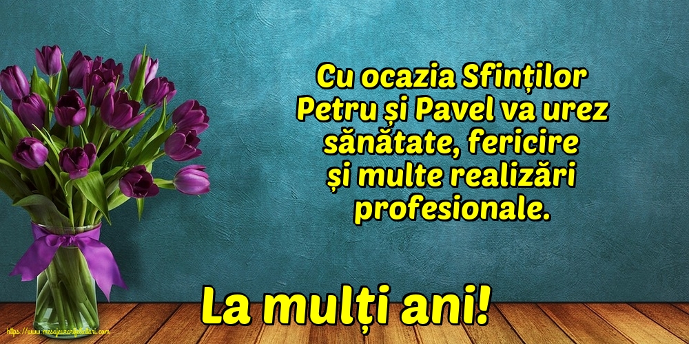 La mulți ani!