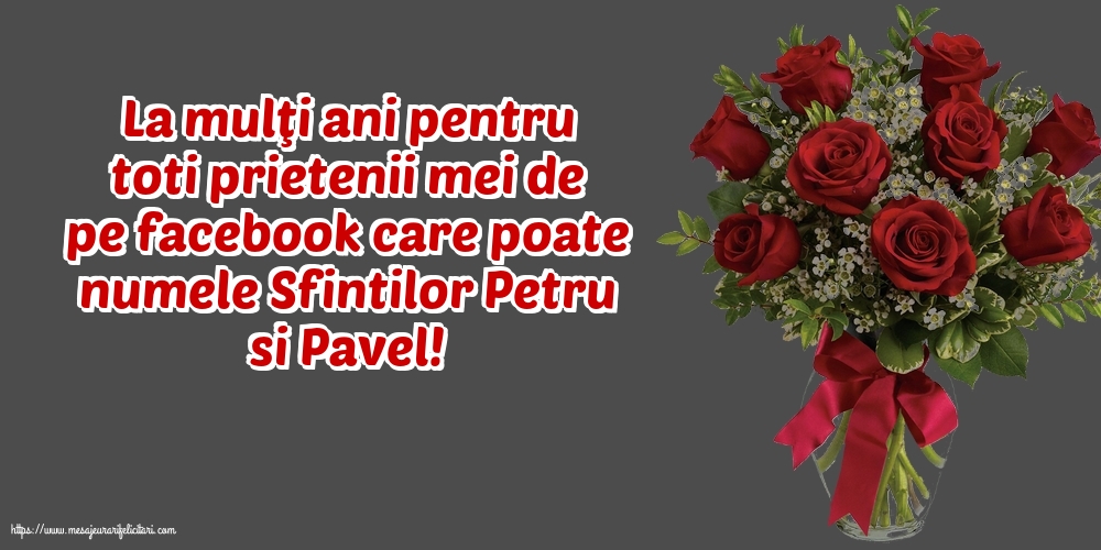 La mulţi ani pentru toti prietenii mei