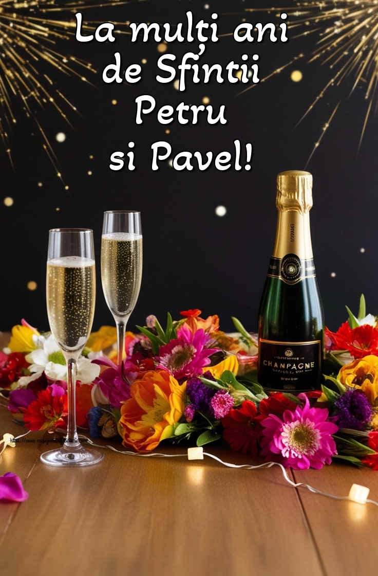 La mulți ani de Sfintii Petru si Pavel!