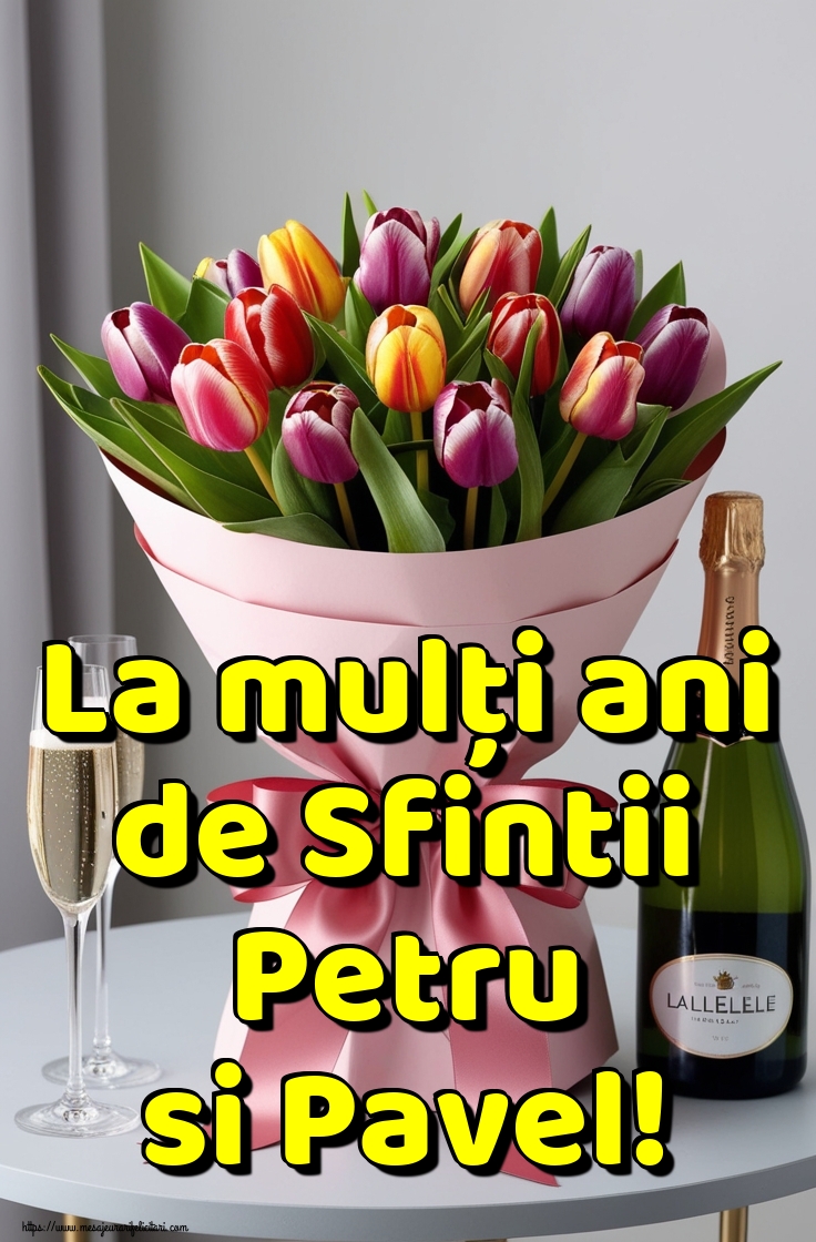 La mulți ani de Sfintii Petru si Pavel!