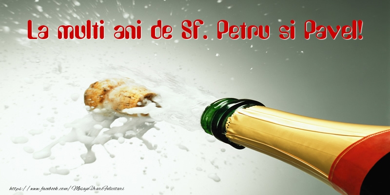 La multi ani de Sf. Petru si Pavel!