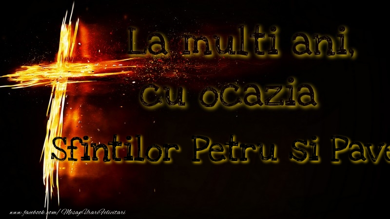 Sfintilor Petru si Pavel