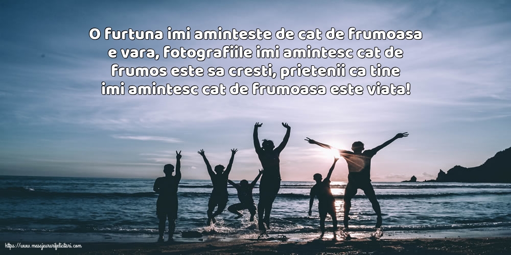 Prietenie Prietenii ca tine imi amintesc cat de frumoasa este viata!