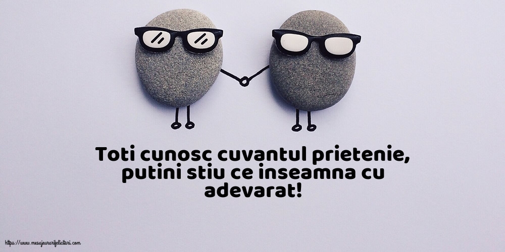 Cuvantul prietenie