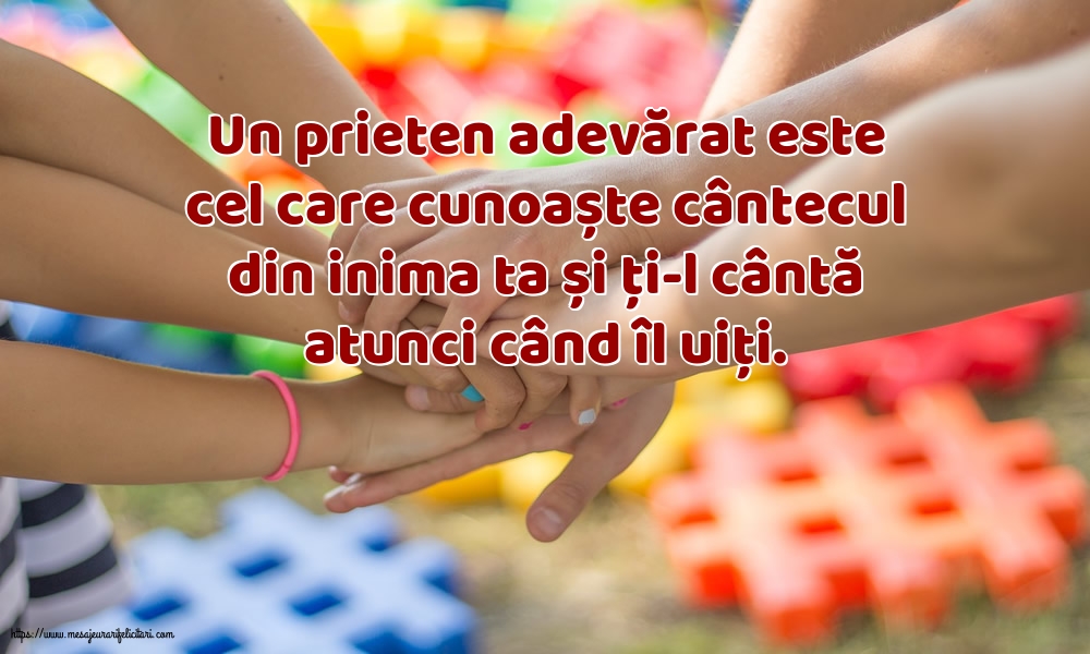 Prietenie Un prieten adevărat