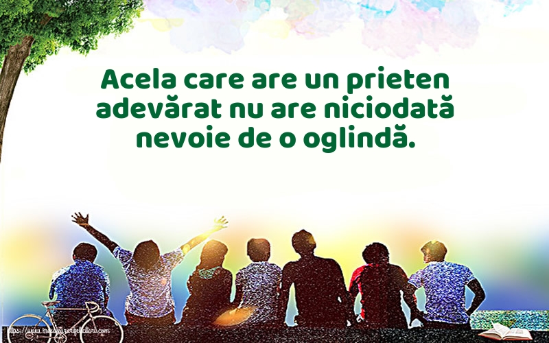 Prietenie Prieten adevărat