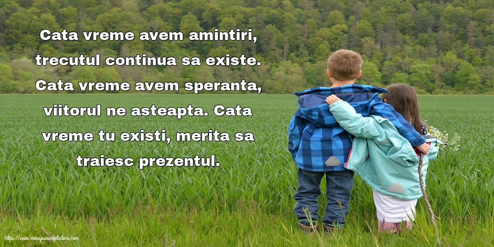 Prietenie Cata vreme...