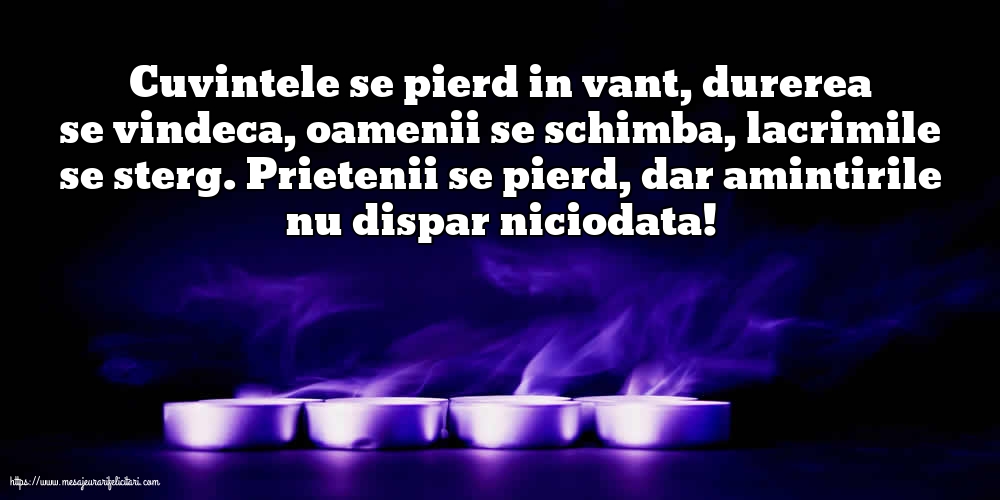 Prietenie Prietenii se pierd, dar amintirile nu dispar niciodata!