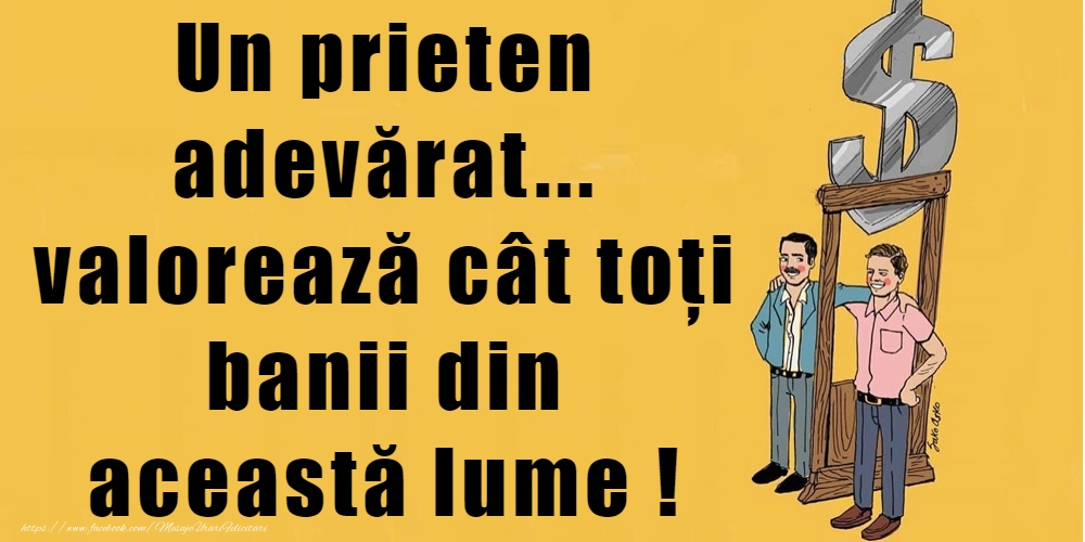 Un prieten adevărat.