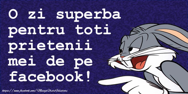 Felicitari de prietenie - O zi superba pentru toti  prietenii mei de pe facebook! - mesajeurarifelicitari.com