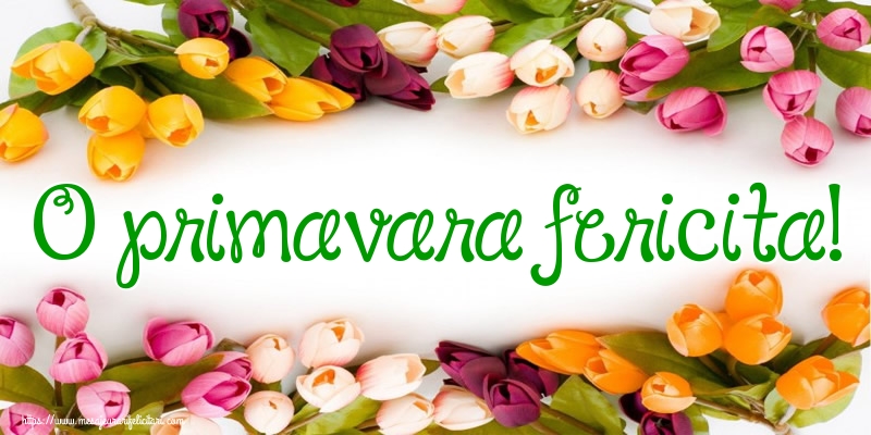 O primavara fericita!