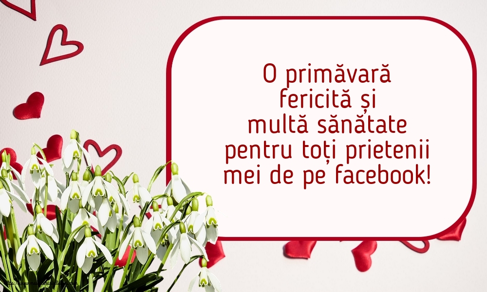 O primăvară fericită!