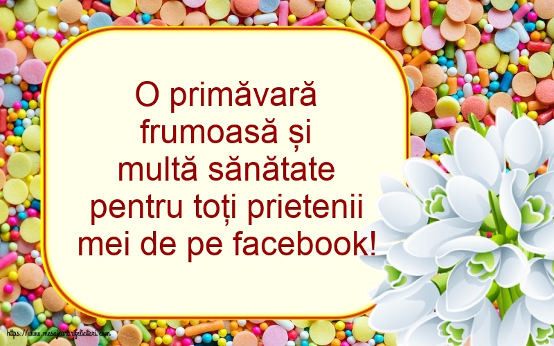 O primăvară frumoasă!