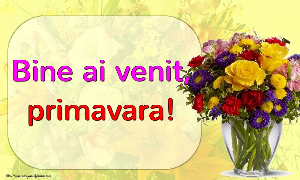 Bine ai venit, primavara!