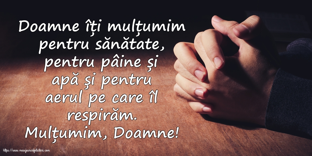 Religioase Mulțumim, Doamne!