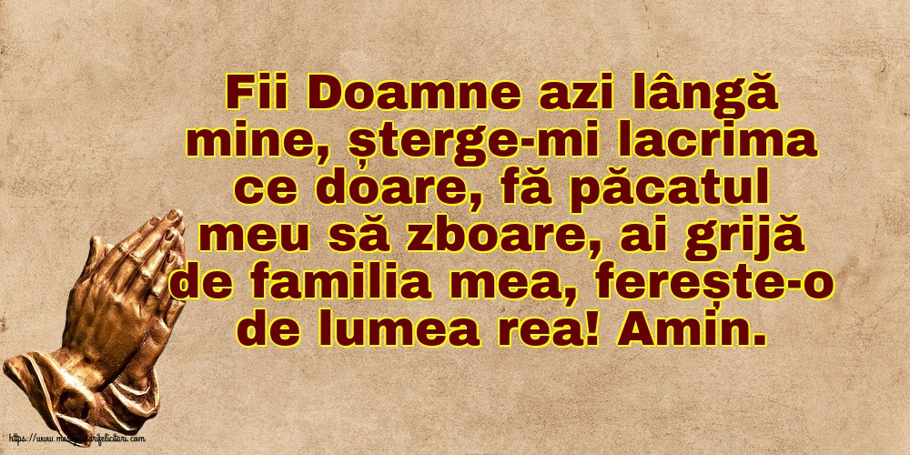 Religioase Fii Doamne azi lângă mine