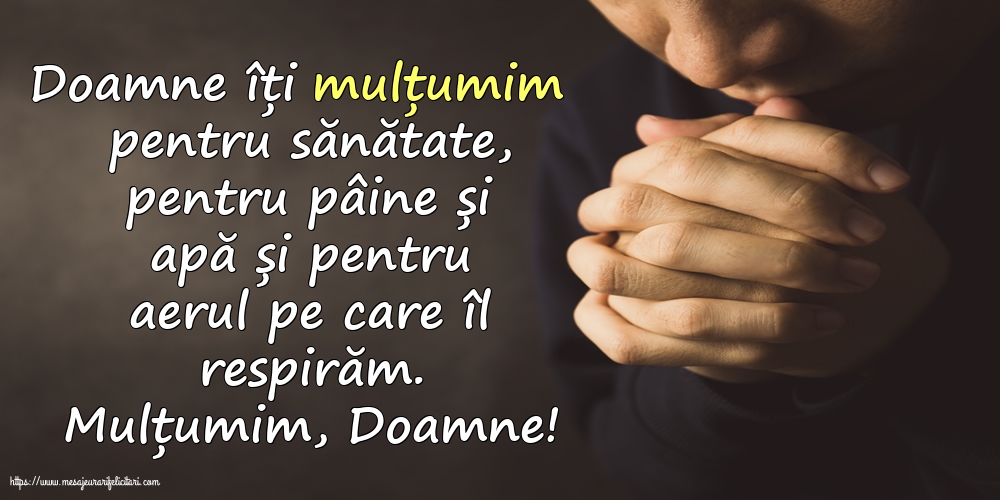 Religioase Mulțumim, Doamne!