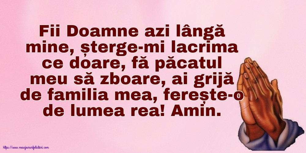 Religioase Fii Doamne azi lângă mine