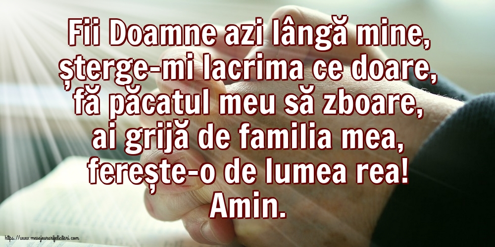 Religioase Fii Doamne azi lângă mine