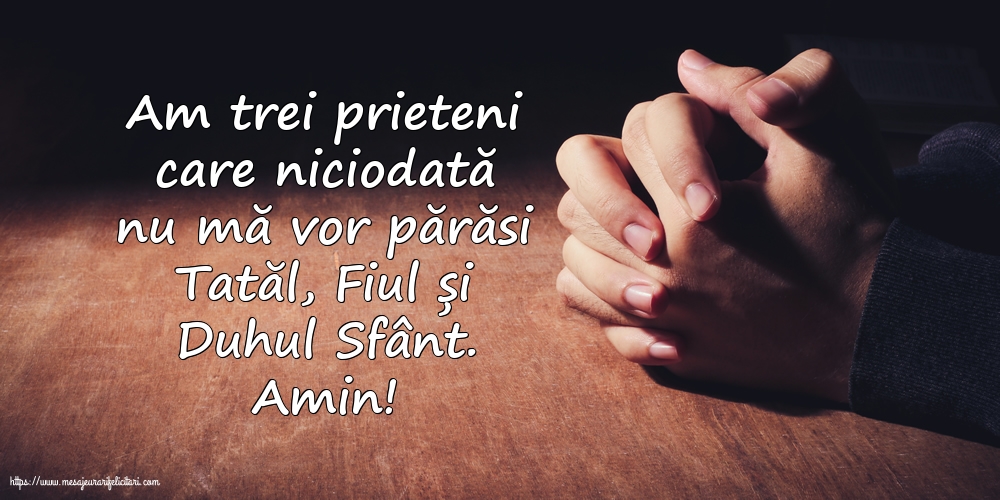 Religioase Amin! Tatăl, Fiul și Duhul Sfânt